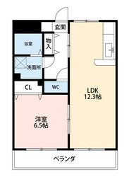 アネックス江端の物件間取画像